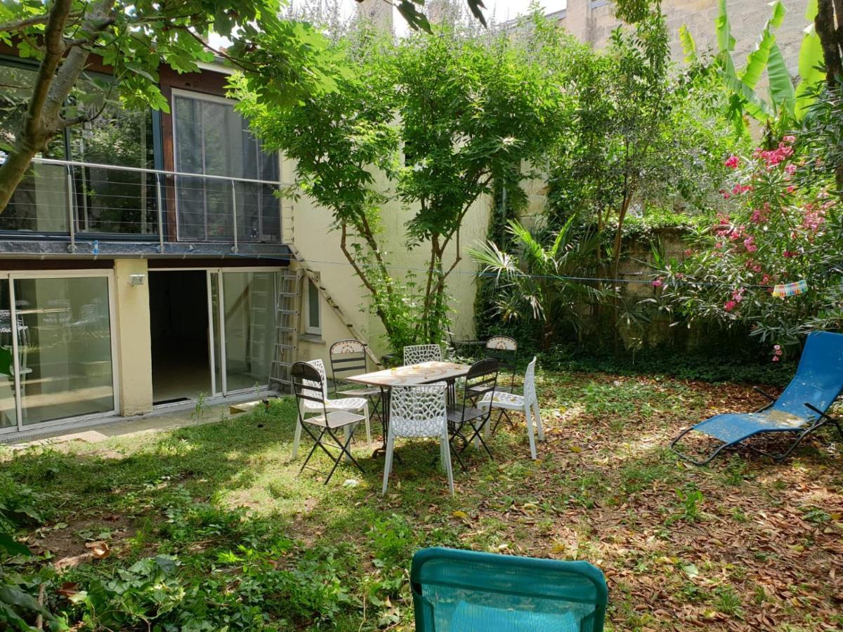Maison 150M2 Avec Jardin A Louer En Entier, Bordeaux Centre Chartrons, 3 Chambres 3 Salles De Bains 1 Canape-Lit Exterior photo